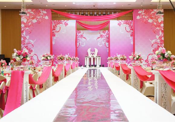 婚庆会场布置效果图展示